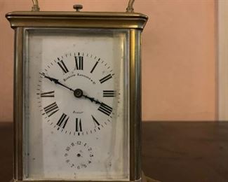 Bigelow Kennard Brass Carriage Clock