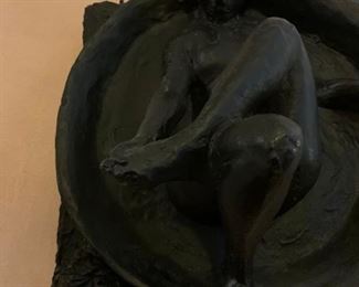 Bronze Museum Reproduction, The Tub, After Degas