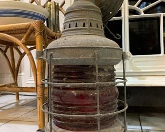 Antique Train Lantern