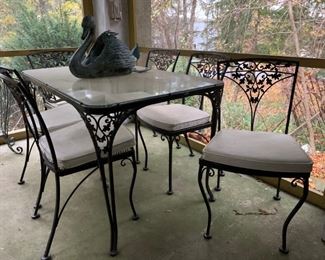 Woodard Cast Iron Patio Set