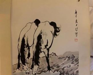 Chinese Ink Scrolls