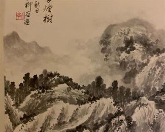 Chinese Ink Scrolls