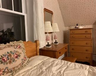Arts and Crafts Maple Bedroom Set