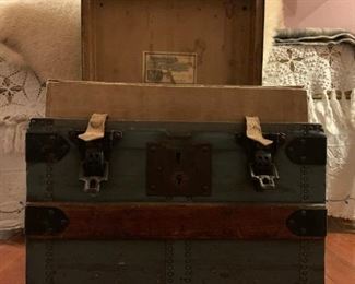 Antique Trunk from Nathan Neat and Co