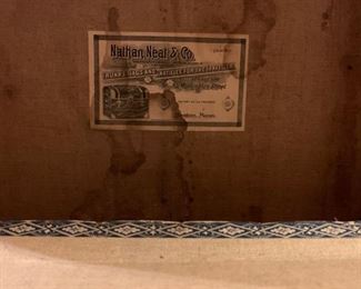 Antique Trunk from Nathan Neat and Co