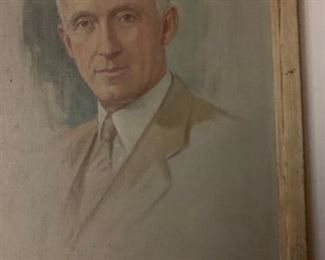 Charles Dennis, 1955, Oil on Canvas Board