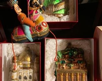 Worldly Ornaments, Great Wall of China, Taj Mahal