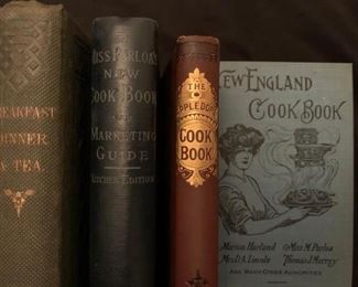 Antique Cookbooks