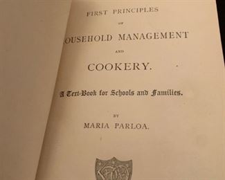Antique Cookbooks