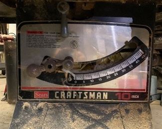 Craftsman 10” Table Saw