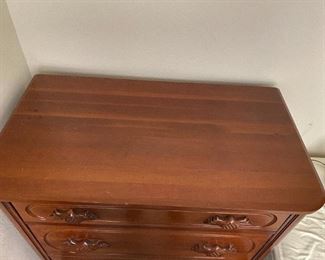 Solid cherry Davis Cabinet Co “Lilian Russell” Dresser 