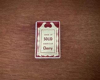 Solid cherry Davis Cabinet Co “Lilian Russell” Dresser 