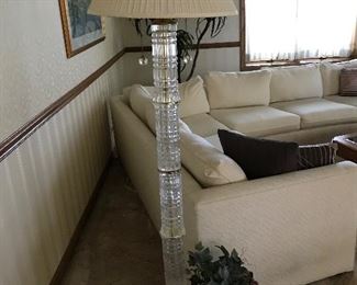 Gorgeous Crystal Standing Lamp