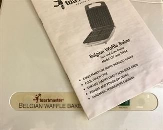 Toastmaster Belgium Waffle Baker