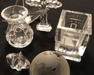 Waterford and other crystal