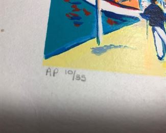 AP 10/85 J Picot Original Artwork