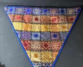 Triangle Pillow Case from India