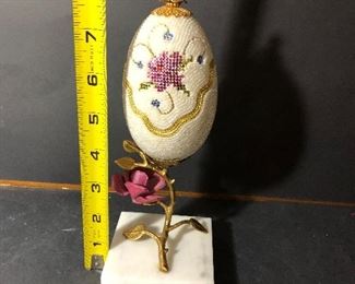 Bejeweled Trinket Egg Box