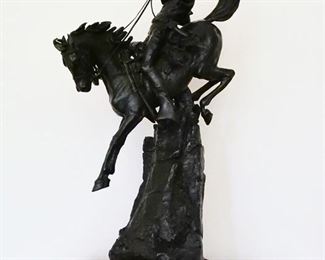 Calvary Rider, By Carl (Karl) Kauba, Early 20th century bronze Vienna