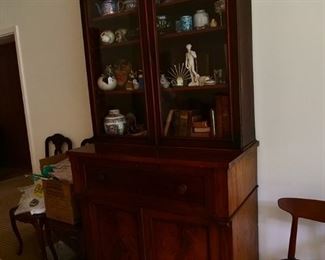 American Empire Secretary ,Mahogany c. 1860
87"×43"×21.5"