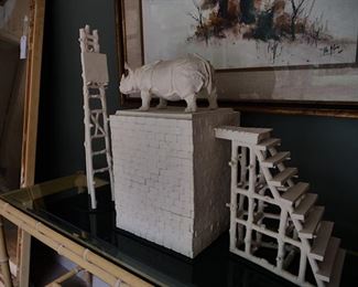 Todd Warner Bisque sculpture