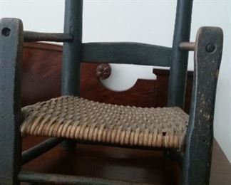 Child's Chair, From a Georgia Plantation Early 19th C.