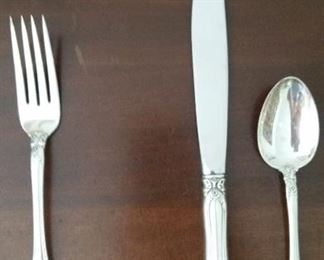 Sterling Silver "Old Master" by Towel a partial set 14 pieces