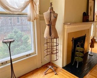 Vintage dress form