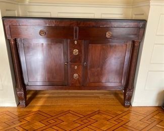 Classical mahogany sideboard c.1830