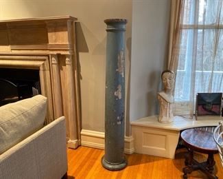 One of a pair of columns
