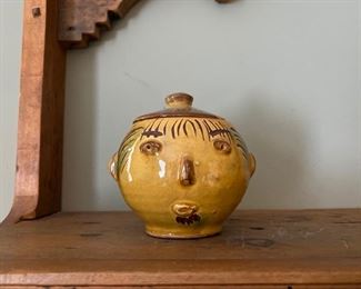 redware jar