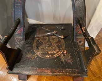 detail of Russian armchair
