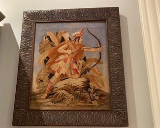 19th century needlepoint