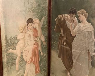 painted floor screen