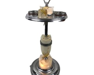 Lot 001
1920’s Smoking Stand With Lighter & Lights Up