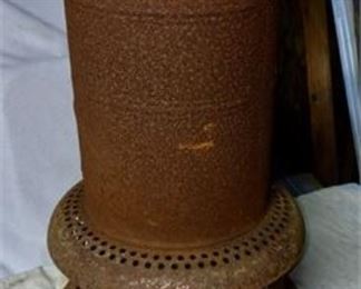 Lot 56
Antique Kerosene Oil Heater - Vintage Rusty but quaint & has all parts