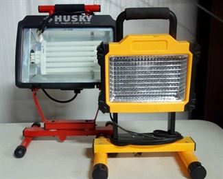 Lights Of America Portable Shop Lights, Qty. 2