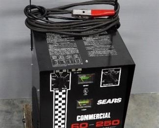 Sears Commercial Battery Charger, Engine Starter & Tester