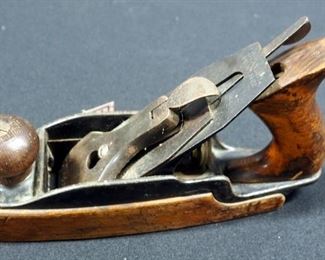 Vintage 1800's 10-Inch Stanley Rule & Level Wood Hand Plane No. 35