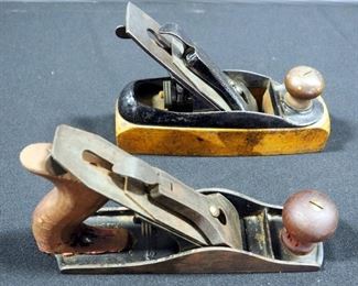 Vintage Wm Enlers Oak Leaf # 24E And Defiance 8" Hand Planes