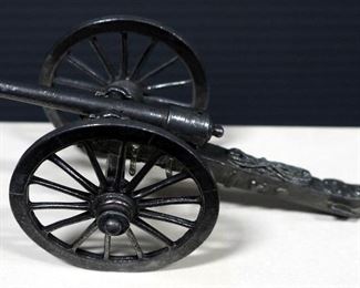 Collection Of Decorative And Model Cannons, Various Sizes And Cannon Types, Total Qty 7, Sizes Range From 3" To 5"