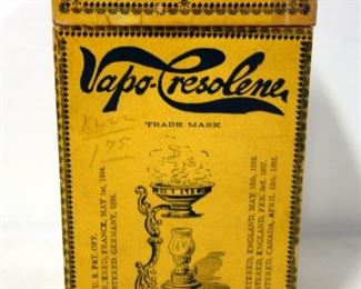 Antique Inhalers, Includes Vapo-Cresolene, With 1899 Date, And Electro-Haler, In Boxes