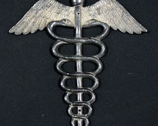 Steel Wall Hanging Medical Symbol, 17.5" High