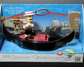 SwimWays Singing Gondolier, Floats, Sings Italian, Lights Up