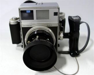Mamiya Press Standard Press Camera 6cmx9cm, With Original Instruction Booklet, Accessories And Carrying Case