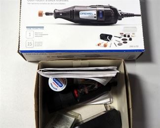 Dremel 200 2-Speed Rotary Tool, In Box And Craftsman Cordless Rotary Tool Model 572.610780 And More