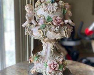 French puti lamp - one of two