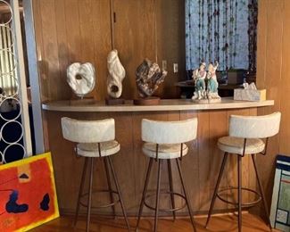 Mid-Century Barstools