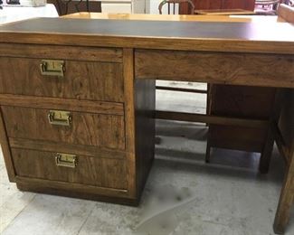 Drexel desk with four drawers
