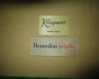 Tag on henredon sofa